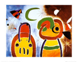 L'oiseau Au Plumage Deploye Pósters por Joan Miró L'oiseau Au Plumage Deploye Pósters por Joan Miró