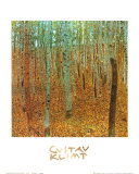 Forest of Beeches Prints by Gustav Klimt