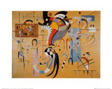 Milieu Poster von Wassily Kandinsky