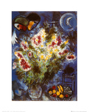 Still Life with Flowers Julisteet tekijänä Marc Chagall Still Life with Flowers Julisteet tekijänä Marc Chagall