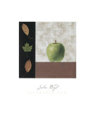 Green Apple and Leaves Posters av John Boyd Green Apple and Leaves Posters av John Boyd