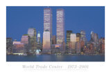 World Trade Center 1973-2001 Posters van Richard Berenholtz World Trade Center 1973-2001 Posters van Richard Berenholtz