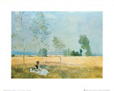 Spring in Argenteuil Art by Claude Monet