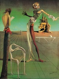 Woman with a Head of Roses Kunst af Salvador Dalí Woman with a Head of Roses Kunst af Salvador Dalí
