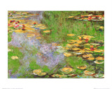 Bassin aux nymphéas à Giverny Affiches par Claude Monet