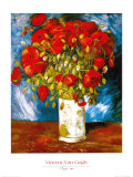 Poppies, c.1886  Prints by Vincent van Gogh