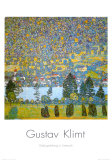 Colina de Unterach Arte por Gustav Klimt