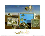 Piaceri Illuminati (gold foil text) Pósters por Salvador Dalí Piaceri Illuminati (gold foil text) Pósters por Salvador Dalí