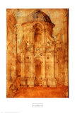 Cityscape with the Tempio Malatestiano Posters Cityscape with the Tempio Malatestiano Posters