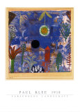 Versunkene Landschaft, 1918 Posters par Paul Klee