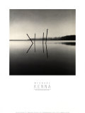 Piquets, Moss Landing, Californie Posters par Michael Kenna