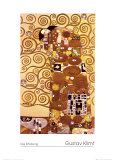 Fulfillment, Stoclet Frieze, c.1909 Reprodukcje autor Gustav Klimt