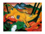 Vache jaune 1911 Affiches par Franz Marc