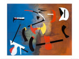 Composición de pintura Pósters por Joan Miró Composición de pintura Pósters por Joan Miró