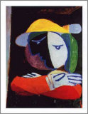 Femme au Balcon, c.1937 Art by Pablo Picasso