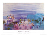 Nizza, das Kasino 1936 Kunstdrucke von Raoul Dufy