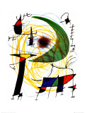 Lune Verte Print by Joan Miró