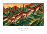 Affenfries, 1911 Poster by Franz Marc