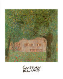 Farm House in Northern Austria Poster by Gustav Klimt