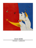 Paysage Landscape, 1924-25 Posters by Joan Miró