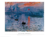 Sunrise Láminas por Claude Monet Sunrise Láminas por Claude Monet