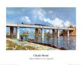 Bridge Posters by Claude Monet