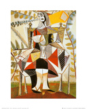 Femme au jardin Affiches par Pablo Picasso