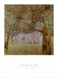 Oberosterreichisches Bauernhaus, 1911-12 Posters af Gustav Klimt