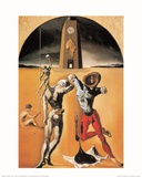 Poesie d'Amerique Print by Salvador Dalí