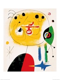 Et Fixe Les Cheveux d'une Etoile Plakater af Joan Miró Et Fixe Les Cheveux d'une Etoile Plakater af Joan Miró