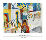 Tunis, 1914 Posters par Auguste Macke