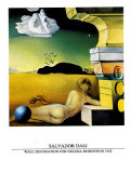 Wall Decoration for Helena Rubinstein, c.1942 Posters af Salvador Dalí Wall Decoration for Helena Rubinstein, c.1942 Posters af Salvador Dalí