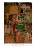 Campagne Heureuse, 1944 Print by Jean Dubuffet