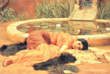 Sin nada que hacer Arte por John William Godward