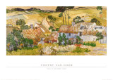 View of Auvers, c.1890 Print by Vincent van Gogh