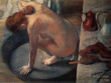 Baignoire Affiches par Edgar Degas