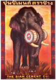 Siam Cement Company Poster by R. Wening