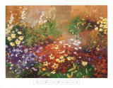 Meadow Garden V Posters by Aleah Koury