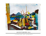 Landschaft bei Hammamet, 1914 Prints by Auguste Macke