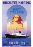 Egypte-Syrie-Liban Affiches par Guena 