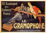 Gramophone Print van Charles Bombled Gramophone Print van Charles Bombled