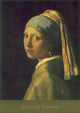 Girl with Pearl Earrings Kunstdrucke von Jan Vermeer