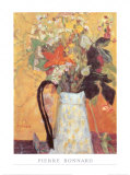 Blumenstrauss in Weissem Krug Plakat av Pierre Bonnard Blumenstrauss in Weissem Krug Plakat av Pierre Bonnard