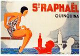 St. Raphael Poster di René Vincent