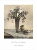 Mixed Bouquet with Pomegranates Poster by Laurie Eastwood