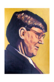 <b>Alan Bennett</b> Giclée-Druck von Sara Hayward - sara-hayward-alan-bennett