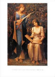 Quand les pommes étaient en or Affiches par John Melhuish Strudwick