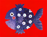 Spotty Fish Prints by Sophie Fatus