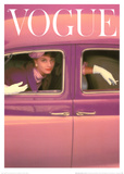 Vogue Cover, Autumn Fuchsia, 1957 Art by Norman Parkinson Vogue Cover, Autumn Fuchsia, 1957 Art by Norman Parkinson