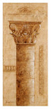 Sepia Column Study III Print by Javier Fuentes